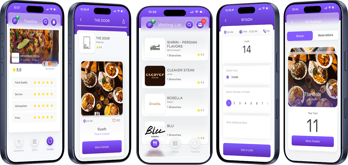 RequeueUSER Mobile App Preview